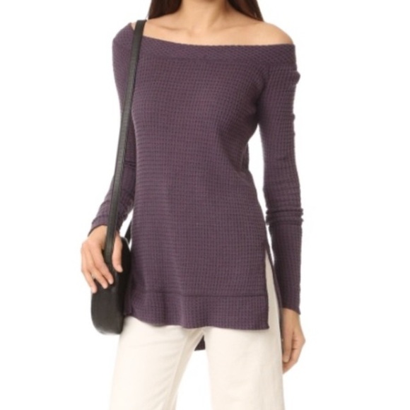 Free People We The Free Kate Thermal Top Medium - Picture 2 of 13